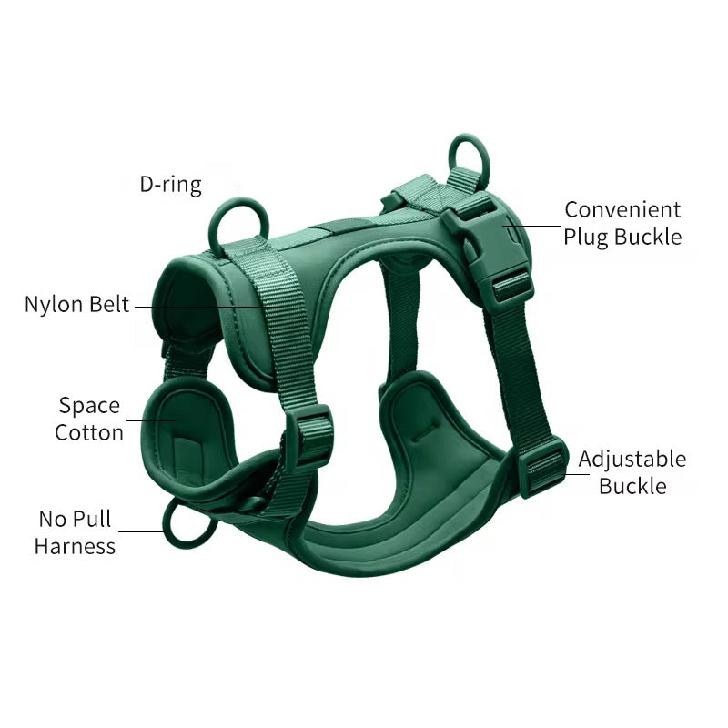 Discover the ultimate no-pull dog harness in New Zealand. Walkieez harness offers comfort, adjustability and a front D-ring for easy & effective training.