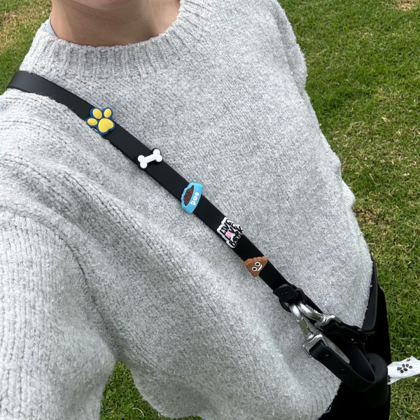 Dog Poop Bags Holder | Sleek Black