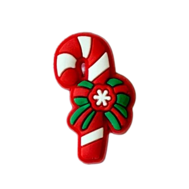 Candy Cane Christmas Charm