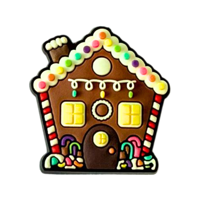 Gingerbread House Christmas Charm