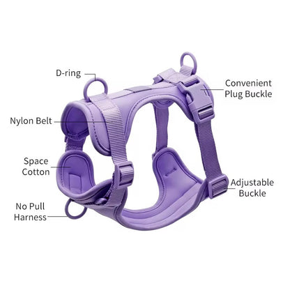 Discover the ultimate no-pull dog harness in New Zealand. Walkieez harness offers comfort, adjustability and a front D-ring for easy & effective training.