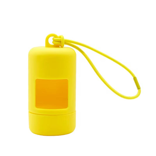 Dog Poop Bags Holder | Sunshine Yellow