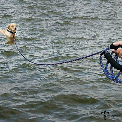TUGZEE Long Dog Leash for Dog Training Reflective with Comfortable Padded Handle Heavy Duty Dog Lead for Large Medium Small Dogs