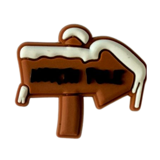 North Pole Christmas Charm