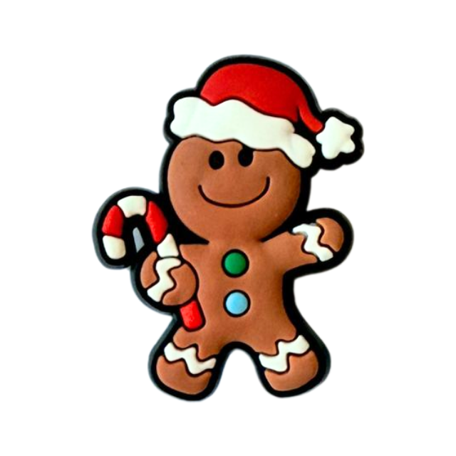 Gingerbread Man Christmas Charm